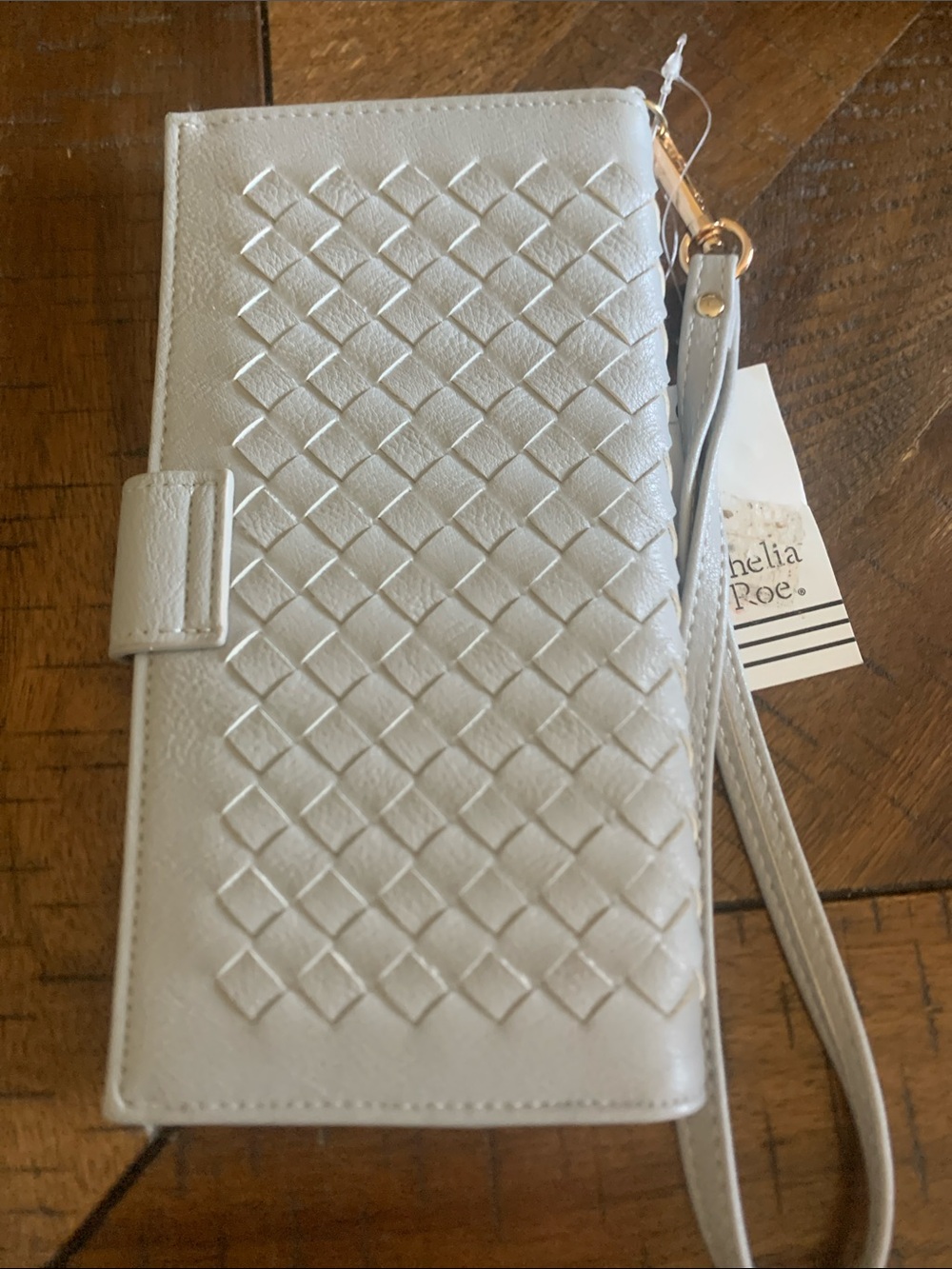 Gray Wristlet Wallet